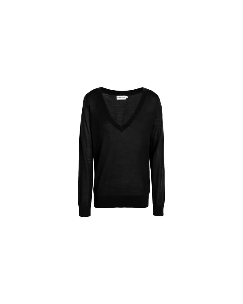 Calvin Klein STRICKWAREN - Pulloverauf YOOX.COM Schwarz