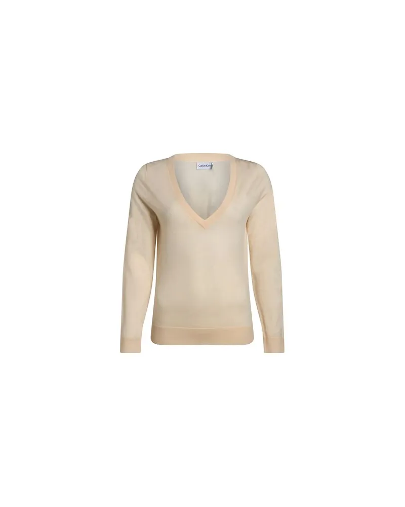 Calvin Klein STRICKWAREN - Pulloverauf YOOX.COM Pfirsich