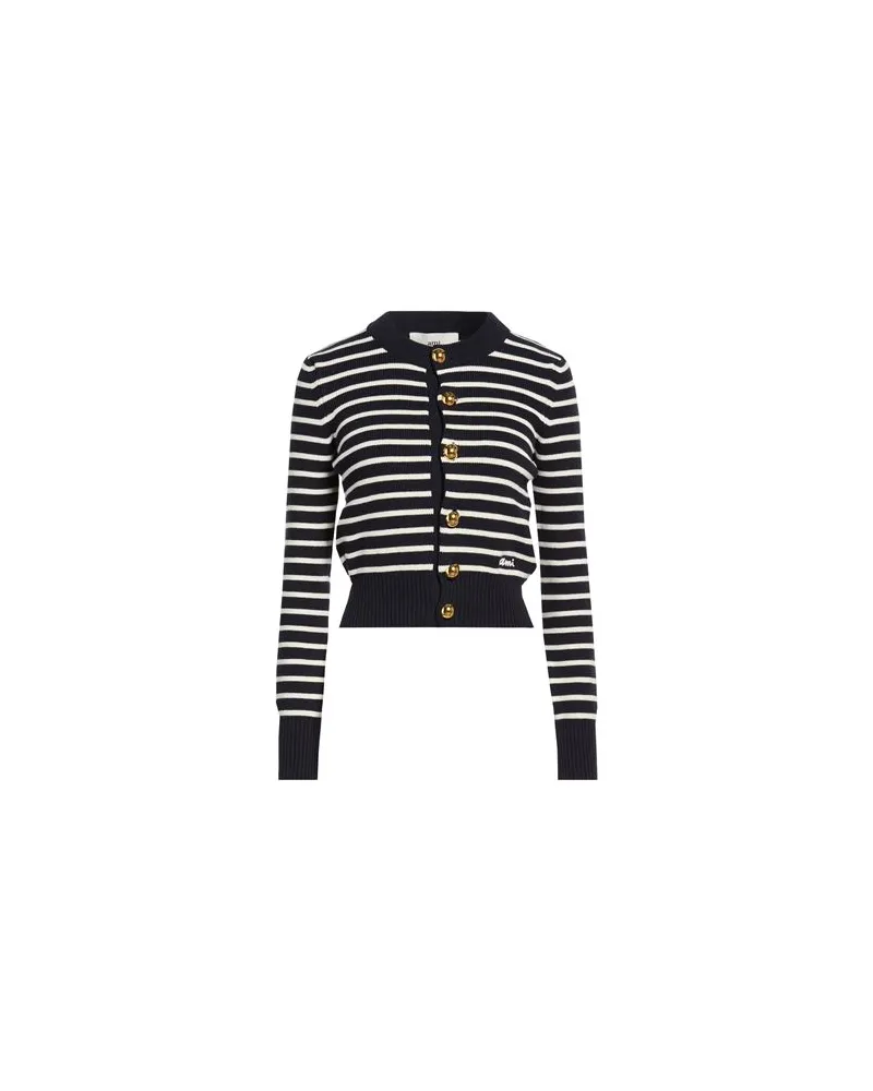 AMI Paris STRICKWAREN - Strickjackenauf YOOX.COM Marineblau