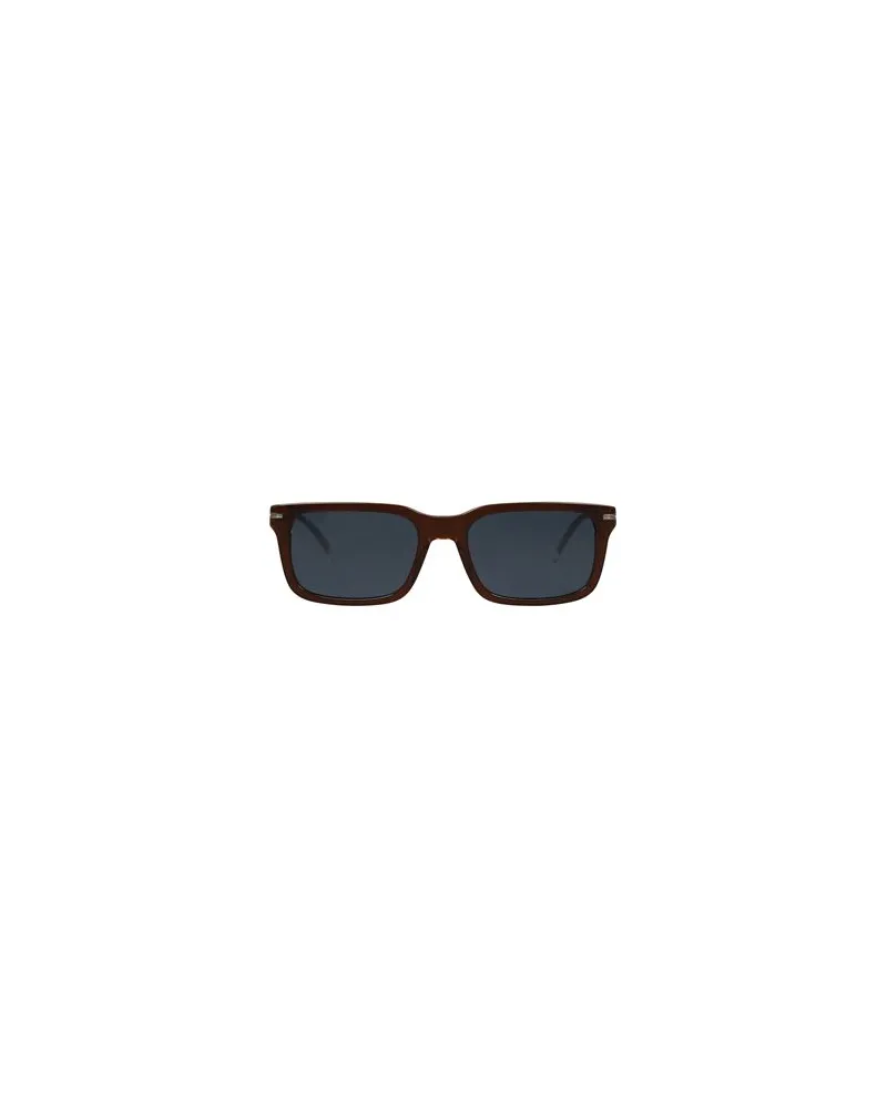 HUGO BOSS BRILLEN - Sonnenbrillenauf YOOX.COM Braun