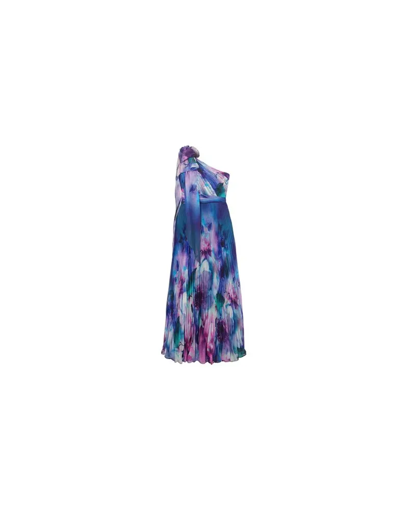 Marchesa KLEIDER - Maxi-Kleiderauf YOOX.COM Nachtblau