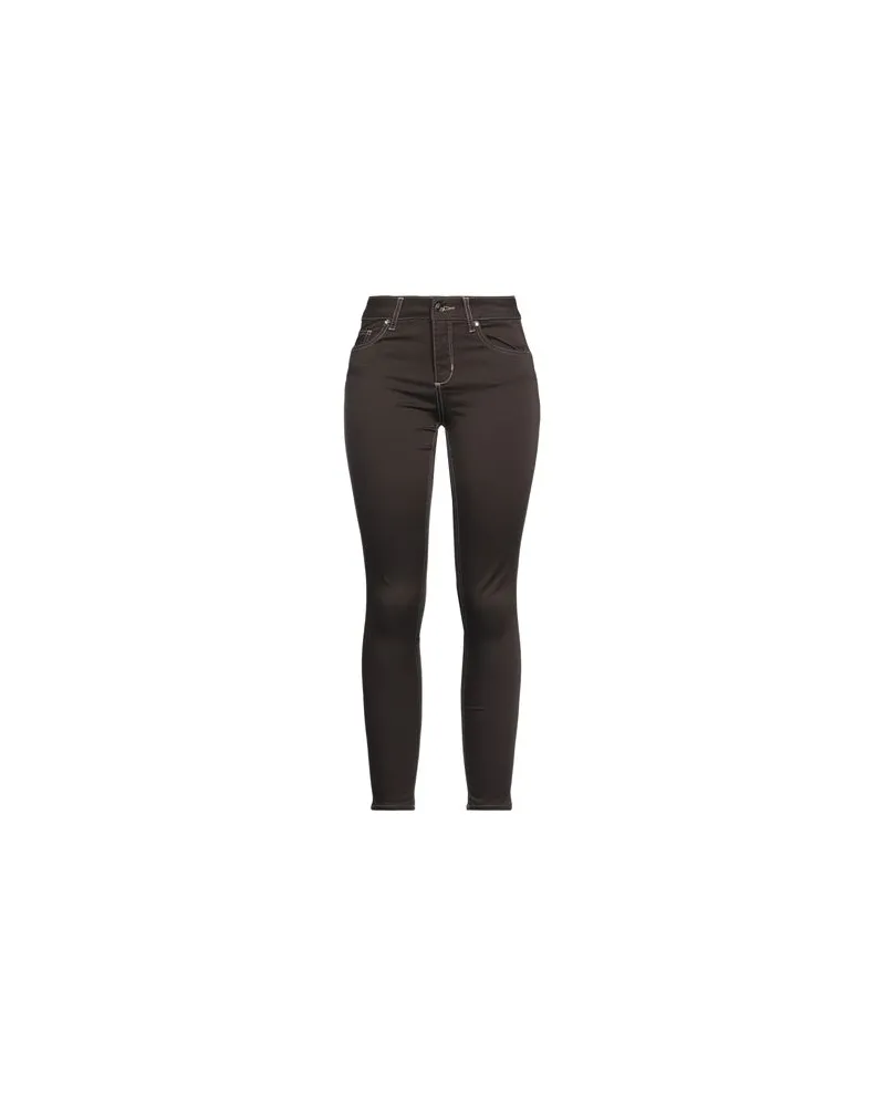 Liu Jo HOSEN & RÖCKE - Hosenauf YOOX.COM Schokobraun