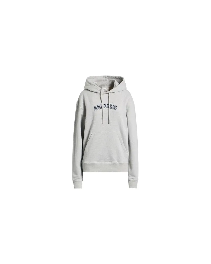 AMI Paris TOPS - Sweatshirtsauf YOOX.COM Hellgrau