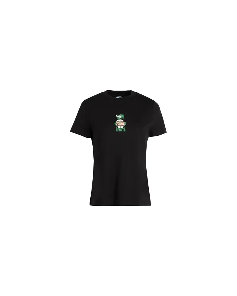 Puma TEAM FOR THE FANBASE Graphic Tee  - PUMA TEAM FOR THE FANBASE Graphic Tee - TOPS - T-shirtsauf YOOX.COM Schwarz