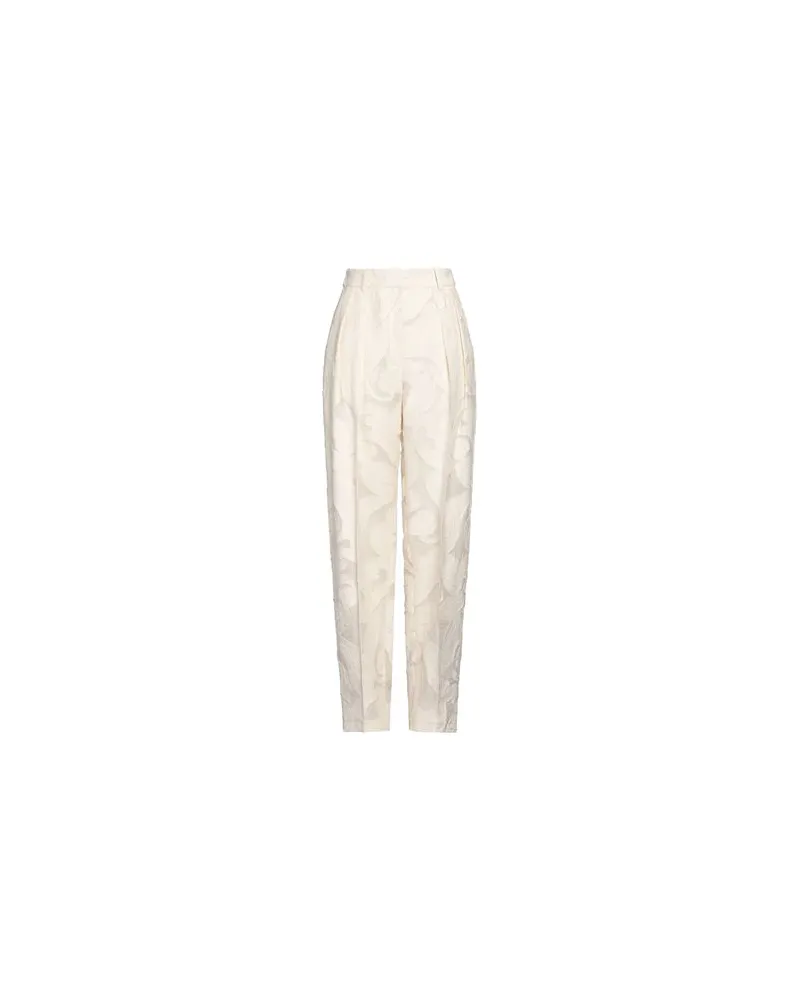 THE MANNEI HOSEN & RÖCKE - Hosenauf YOOX.COM Elfenbein