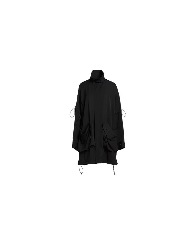 Yohji Yamamoto JACKEN & MÄNTEL - Jacken, Mäntel & Trenchcoatsauf YOOX.COM Schwarz