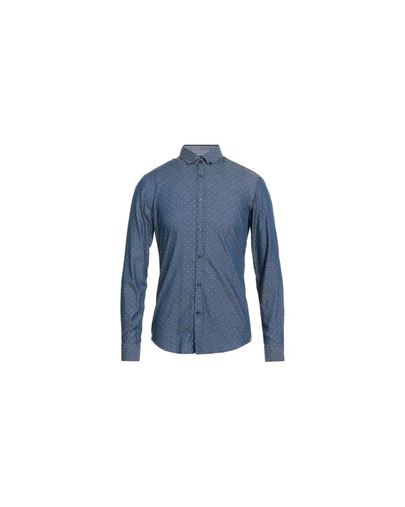 HUGO BOSS TOPS - Hemdenauf YOOX.COM Marineblau