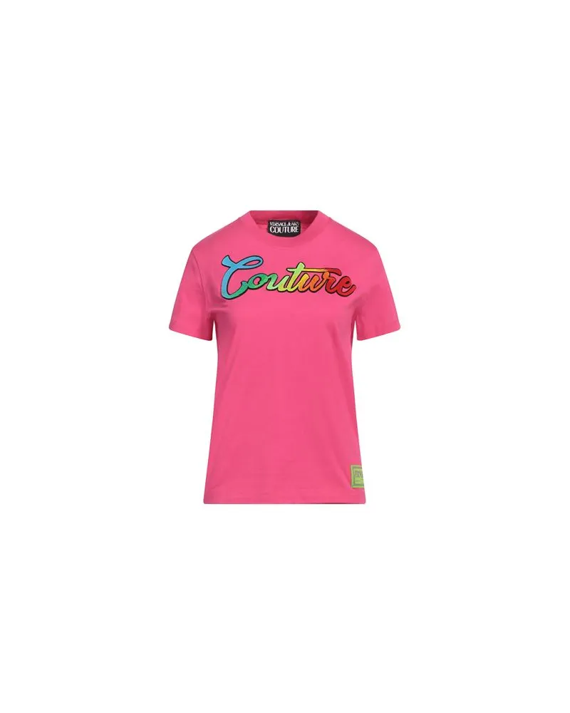 Versace Jeans TOPS - T-shirtsauf YOOX.COM Fuchsia