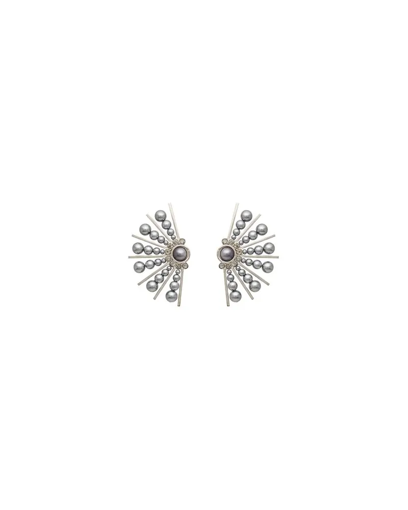 Alberta Ferretti SCHMUCK und UHREN - Ohrringeauf YOOX.COM Grau