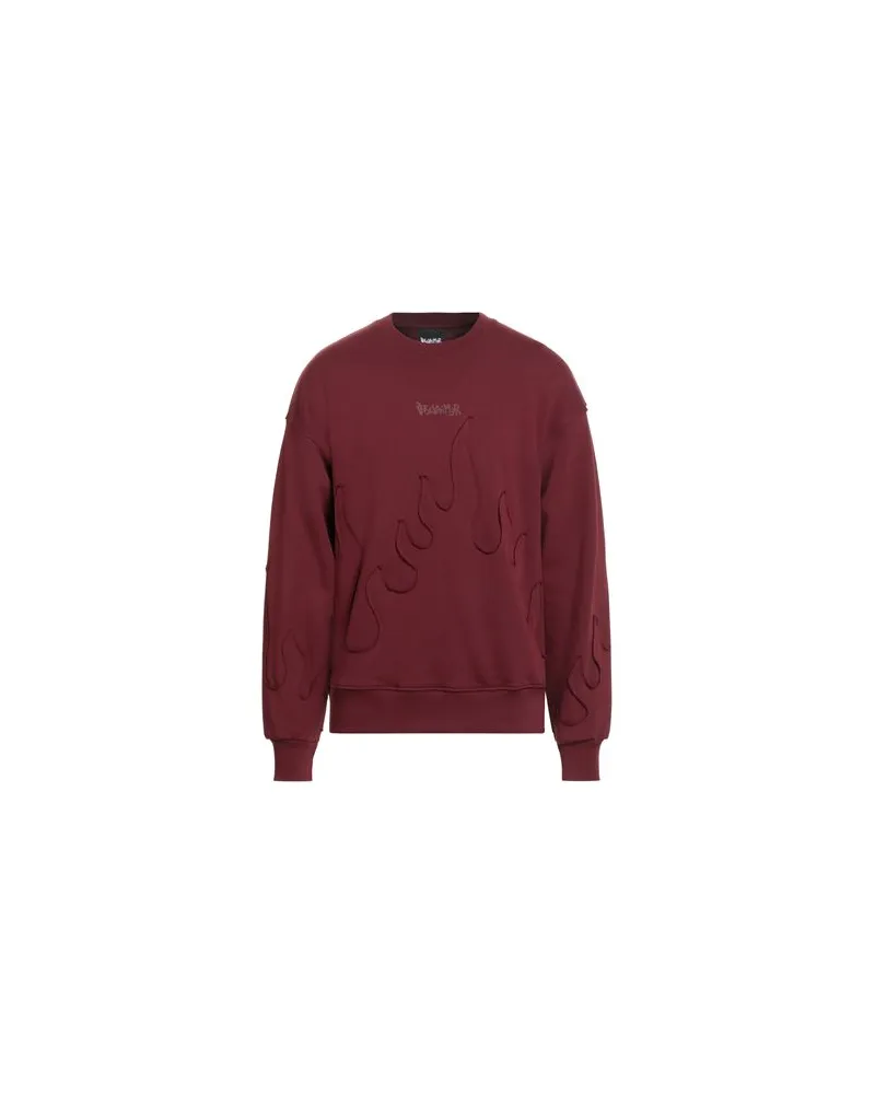 DISCLAIMER TOPS - Sweatshirtsauf YOOX.COM Bordeaux