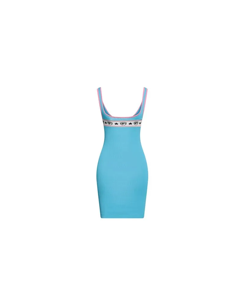 Chiara Ferragni KLEIDER - Mini-Kleiderauf YOOX.COM Azurblau