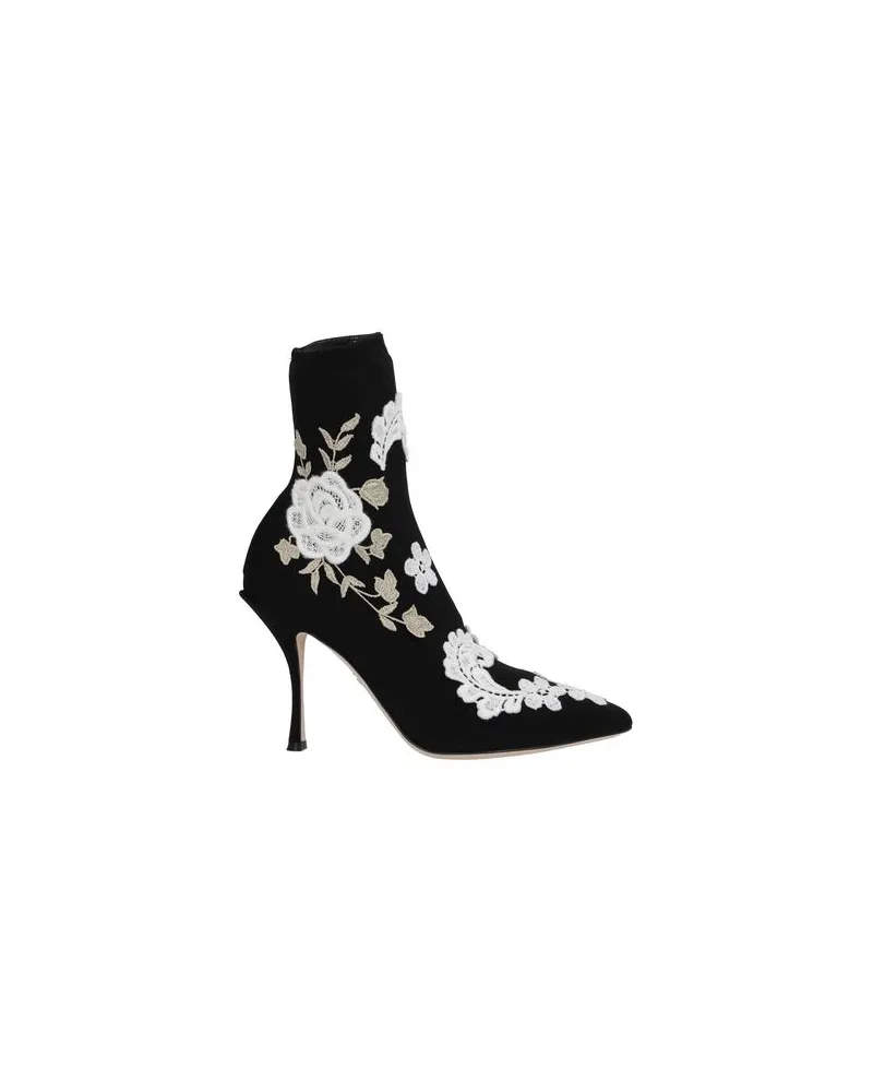 Dolce & Gabbana SCHUHE - Stiefelettenauf YOOX.COM Schwarz