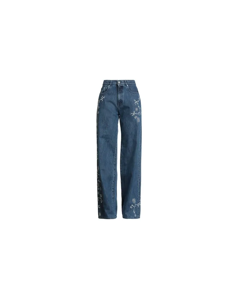Kenzo HOSEN & RÖCKE - Jeanshosenauf YOOX.COM Blau
