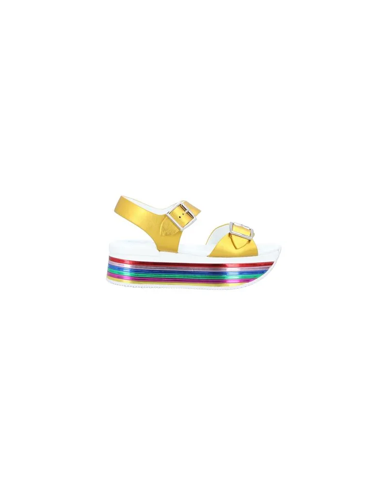 Hogan SCHUHE - Sandalenauf YOOX.COM Gold