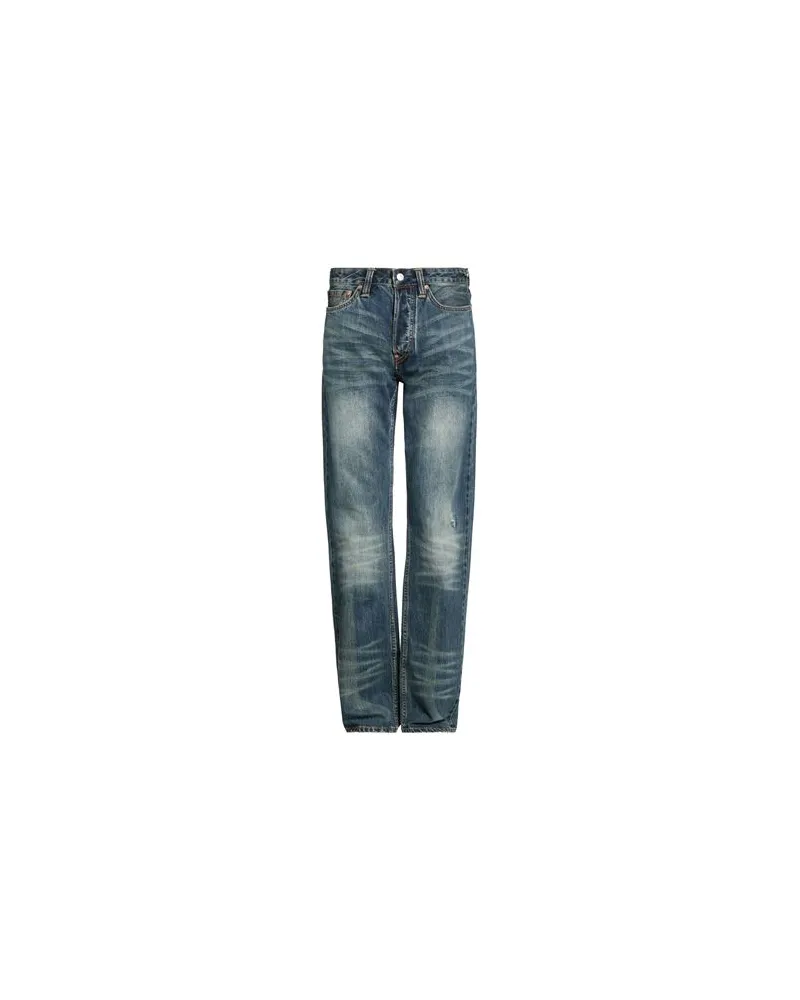 Evisu HOSEN & RÖCKE - Jeanshosenauf YOOX.COM Blau