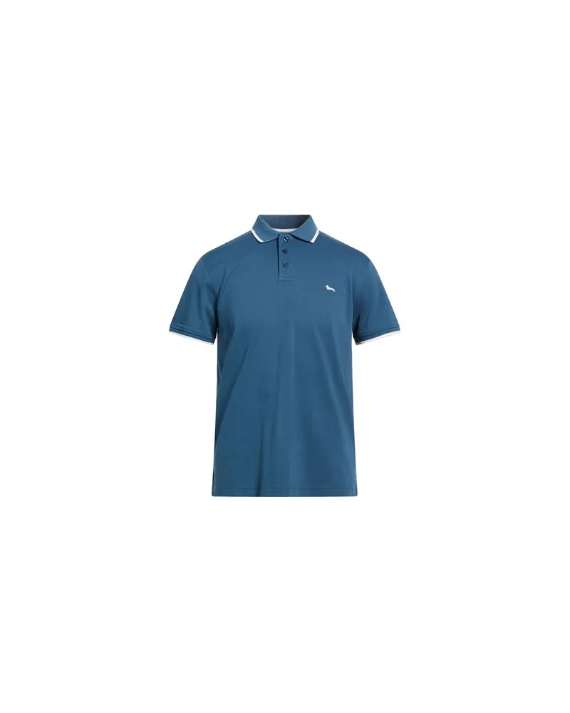 Harmont & Blaine TOPS - Poloshirtsauf YOOX.COM Blau