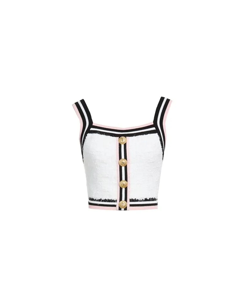 Balmain TOPS - Topsauf YOOX.COM Weiß