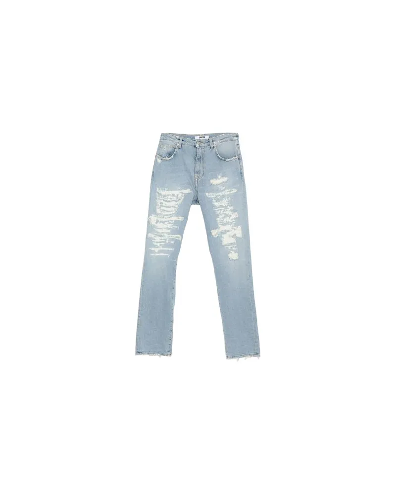 Mauro Grifoni HOSEN & RÖCKE - Jeanshosenauf YOOX.COM Blau
