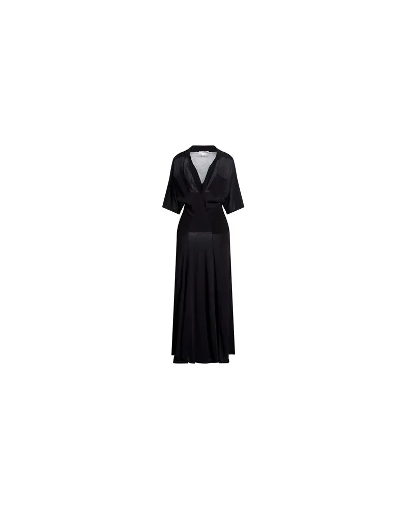 Victoria Beckham KLEIDER - Maxi-Kleiderauf YOOX.COM Schwarz