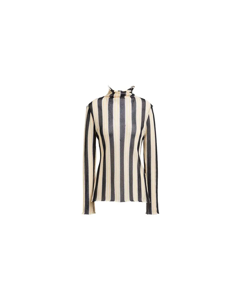 MSGM STRICKWAREN - Rollkragenpulloverauf YOOX.COM Beige