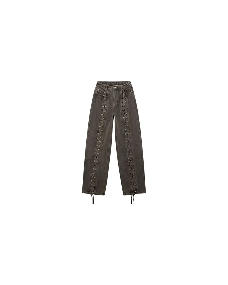 ROTATE Birger Christensen HOSEN & RÖCKE - Jeanshosenauf YOOX.COM Schwarz