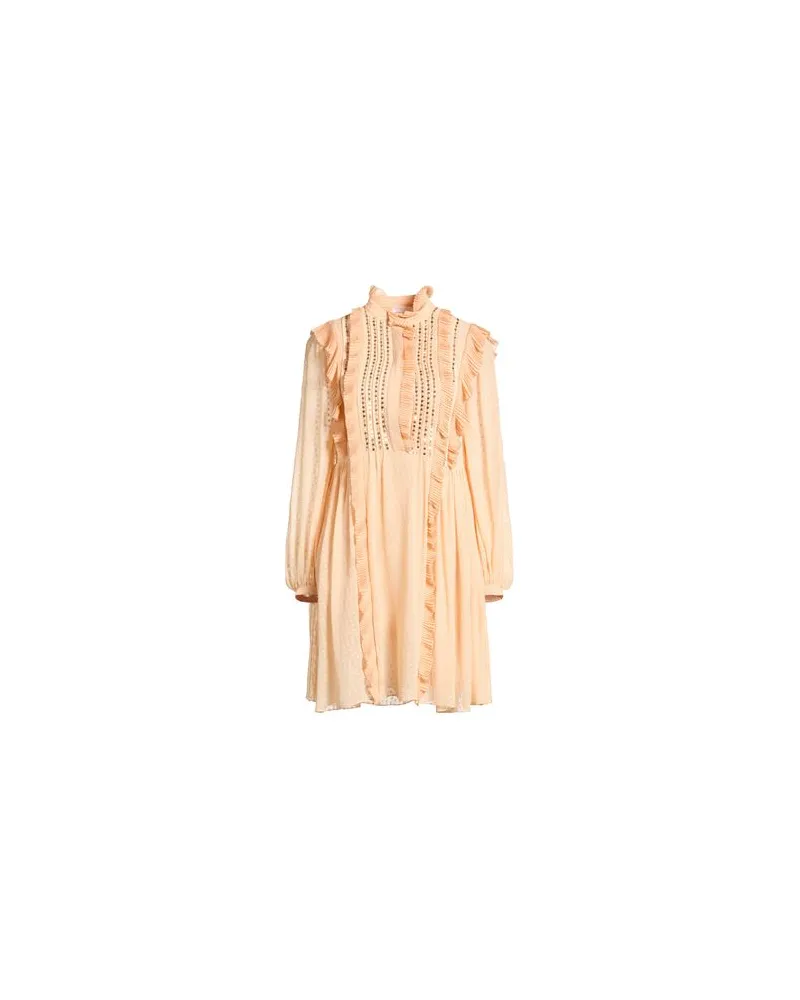 Chloé KLEIDER - Mini-Kleiderauf YOOX.COM Pfirsich