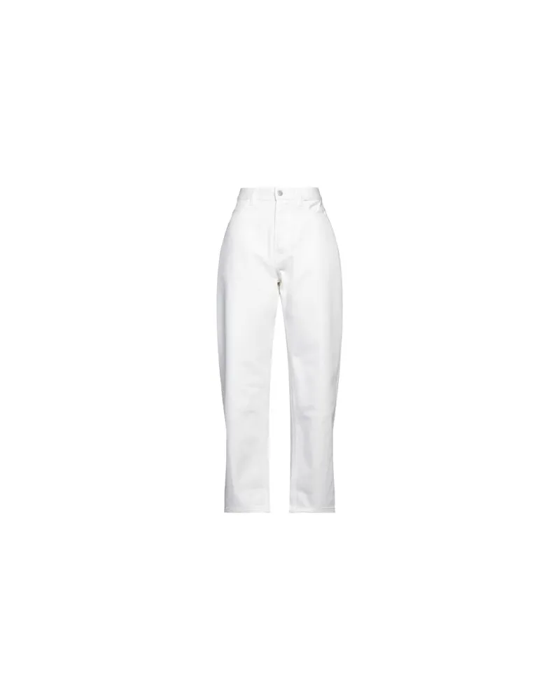 Studio Nicholson HOSEN & RÖCKE - Jeanshosenauf YOOX.COM Elfenbein