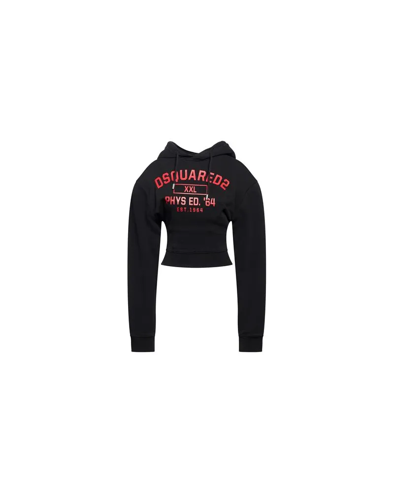 Dsquared2 TOPS - Sweatshirtsauf YOOX.COM Schwarz