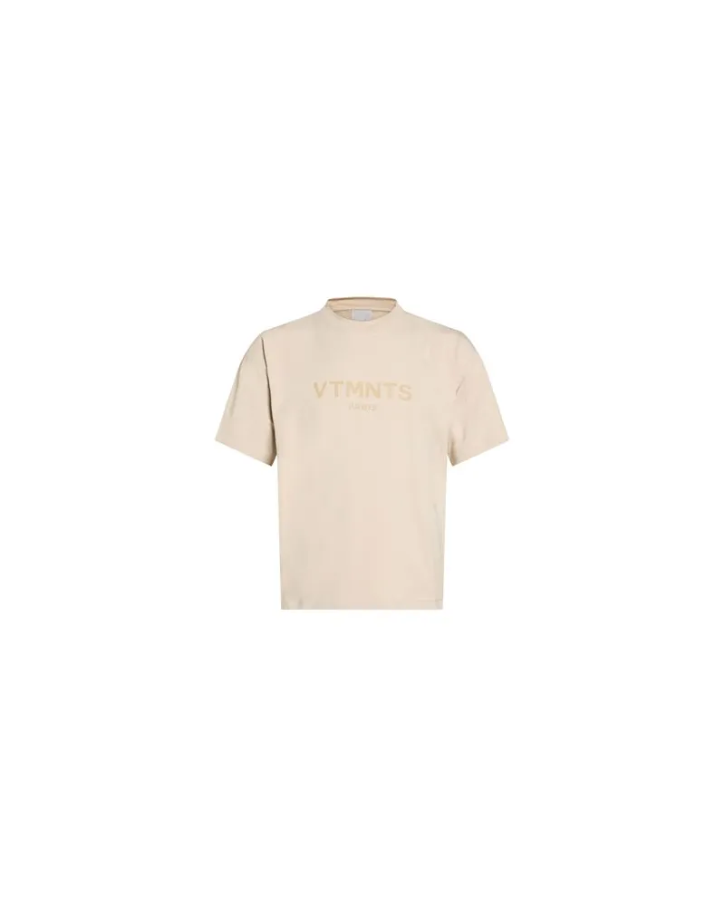 VETEMENTS TOPS - T-shirtsauf YOOX.COM Beige