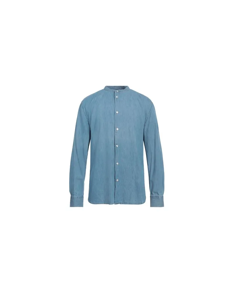 Peuterey TOPS - Jeanshemdenauf YOOX.COM Blau