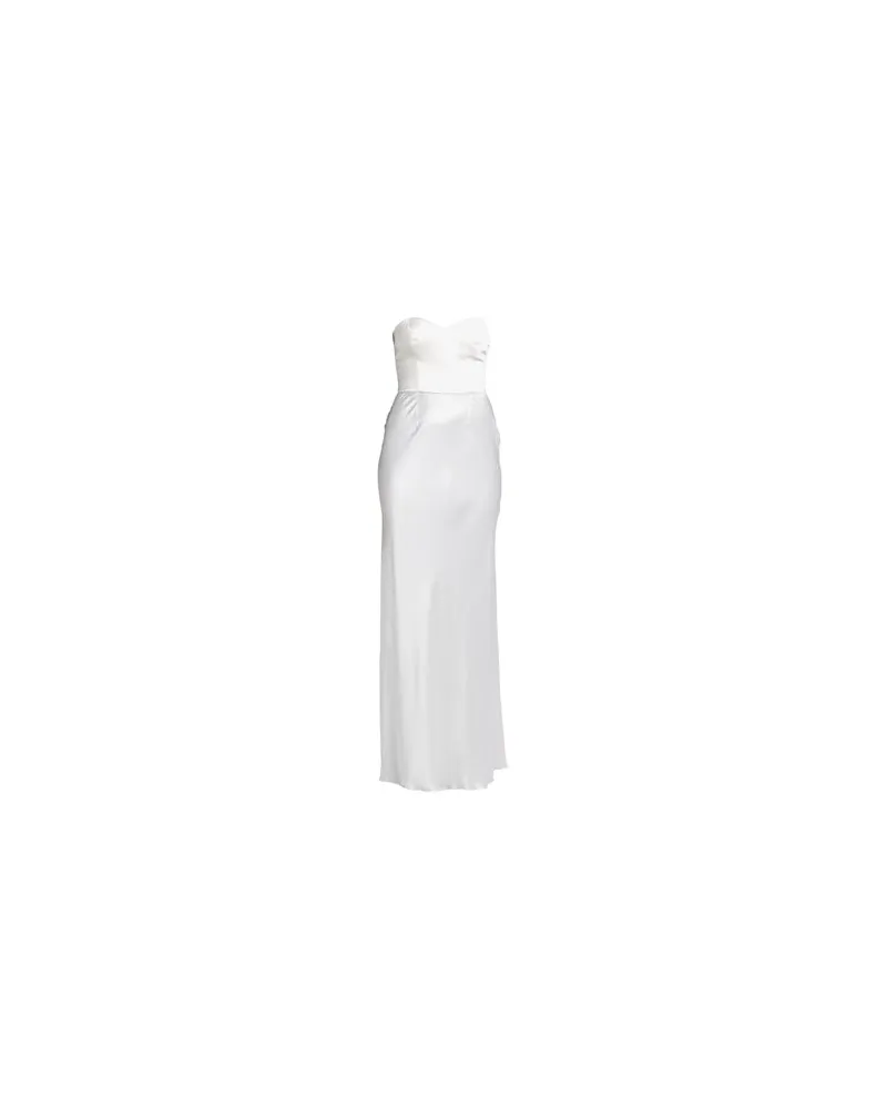 Alberta Ferretti KLEIDER - Maxi-Kleiderauf YOOX.COM Elfenbein