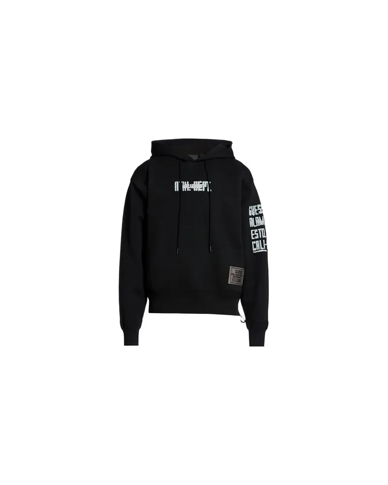 Guess TOPS - Sweatshirtsauf YOOX.COM Schwarz