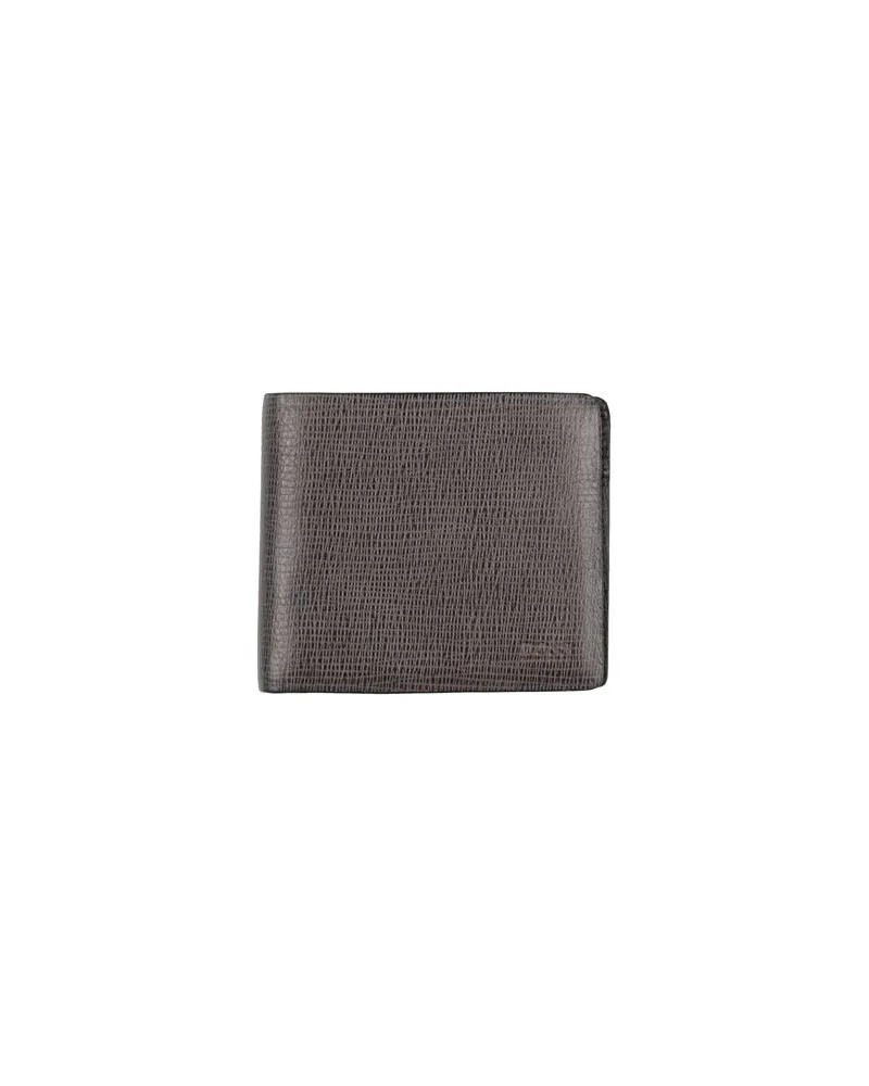 HUGO BOSS Kleinlederwaren - Brieftaschenauf YOOX.COM Maulwurfsgrau