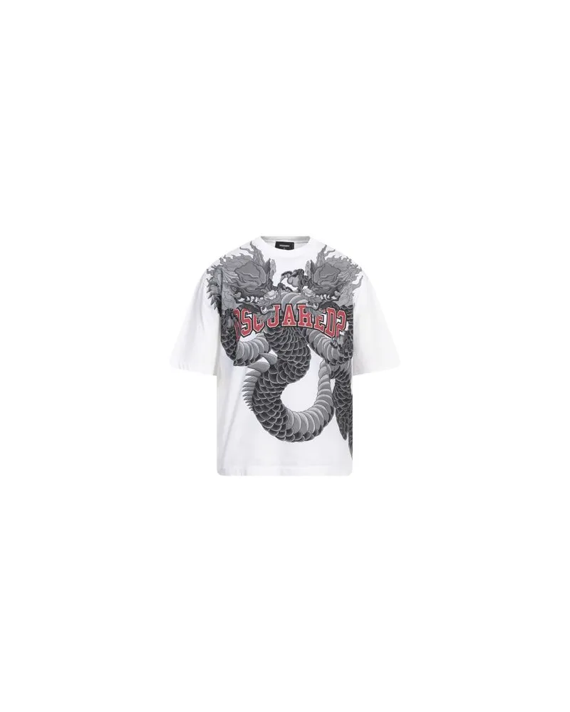 Dsquared2 TOPS - T-shirtsauf YOOX.COM Weiß