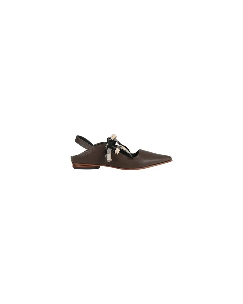 MALLONI SCHUHE - Ballerinasauf YOOX.COM Militärgrün
