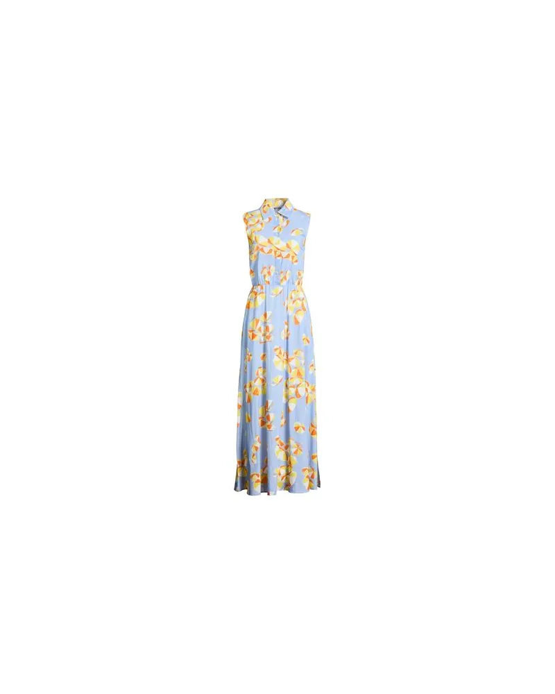 Moschino KLEIDER - Maxi-Kleiderauf YOOX.COM Hellblau