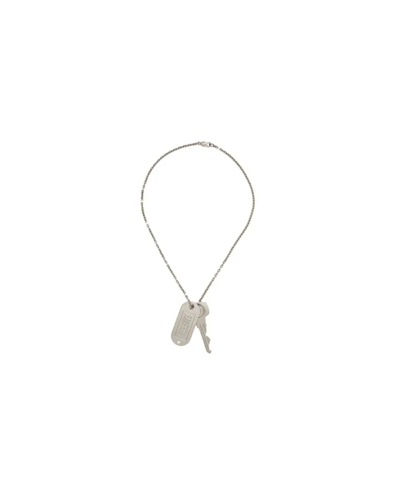 Maison Margiela SCHMUCK und UHREN - Halskettenauf YOOX.COM Silber