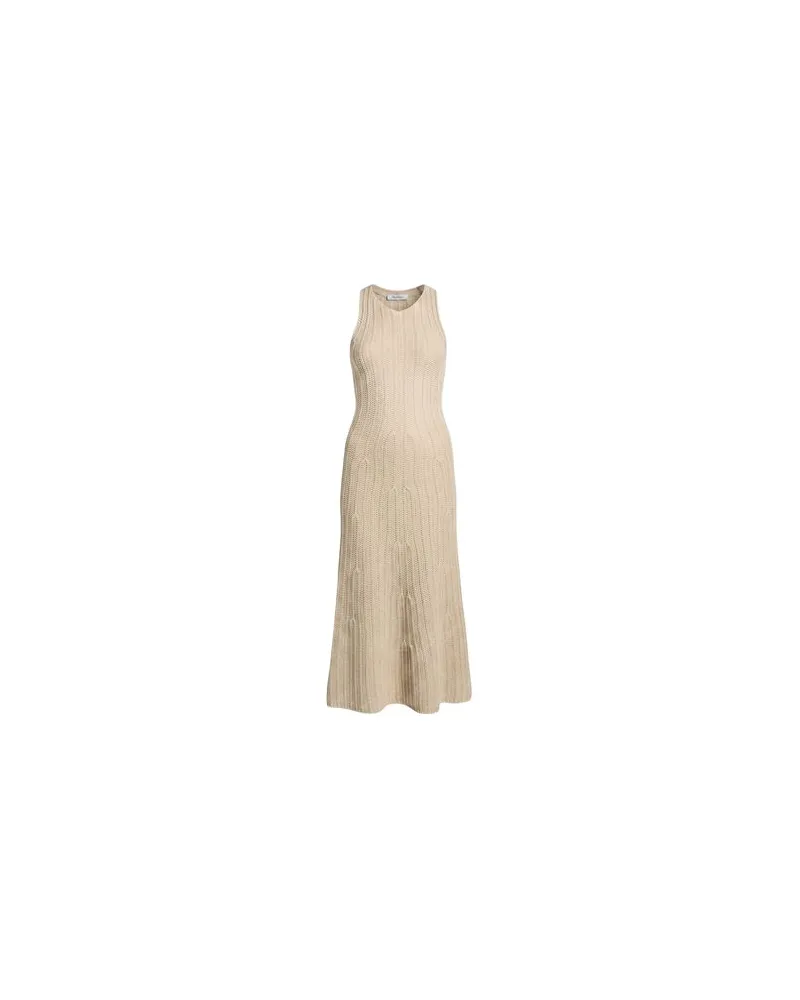 Max Mara KLEIDER - Maxi-Kleiderauf YOOX.COM Beige