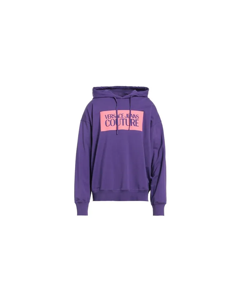 Versace Jeans TOPS - Sweatshirtsauf YOOX.COM Violett