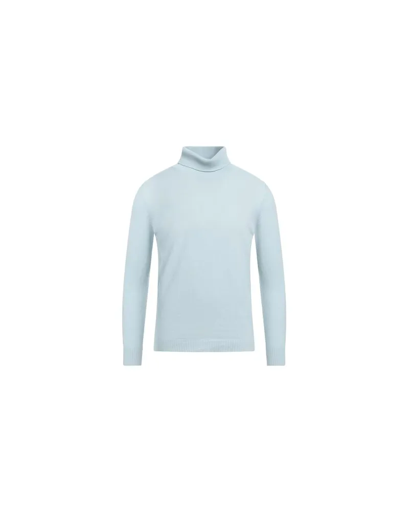 Malo STRICKWAREN - Rollkragenpulloverauf YOOX.COM Himmelblau