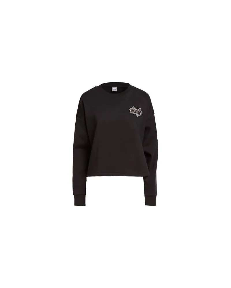 Puma TOPS - Sweatshirtsauf YOOX.COM Schwarz