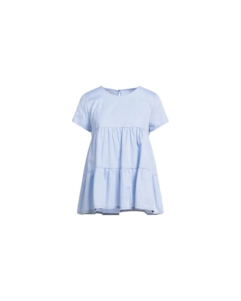 Alessia Santi DENIM - TOPS - Topsauf YOOX.COM Himmelblau