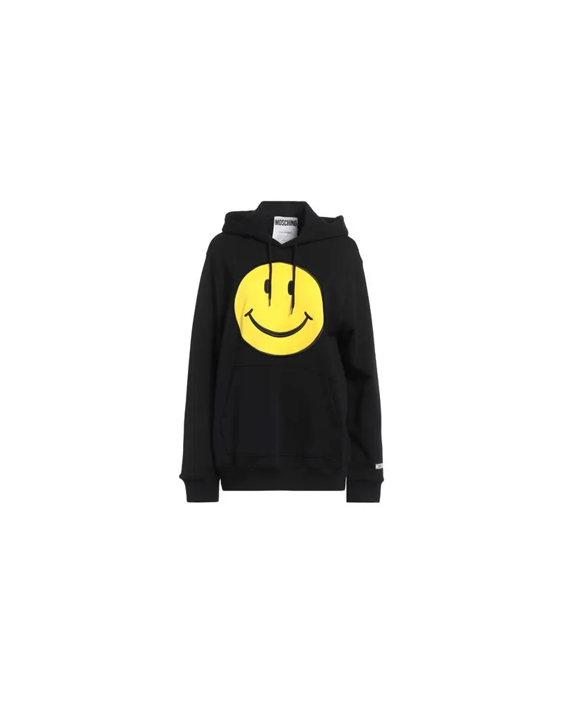 Moschino COUTURE X SMILEY - TOPS - Sweatshirtsauf YOOX.COM Schwarz