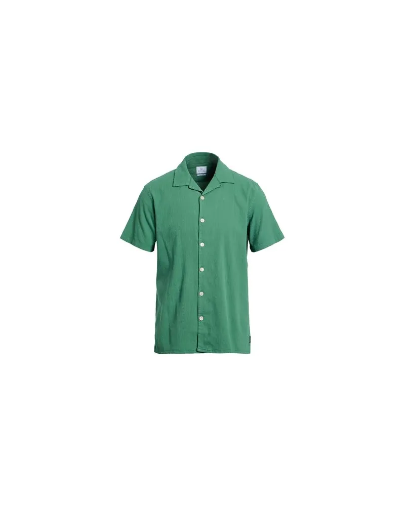 Paul Smith TOPS - Hemdenauf YOOX.COM Grün