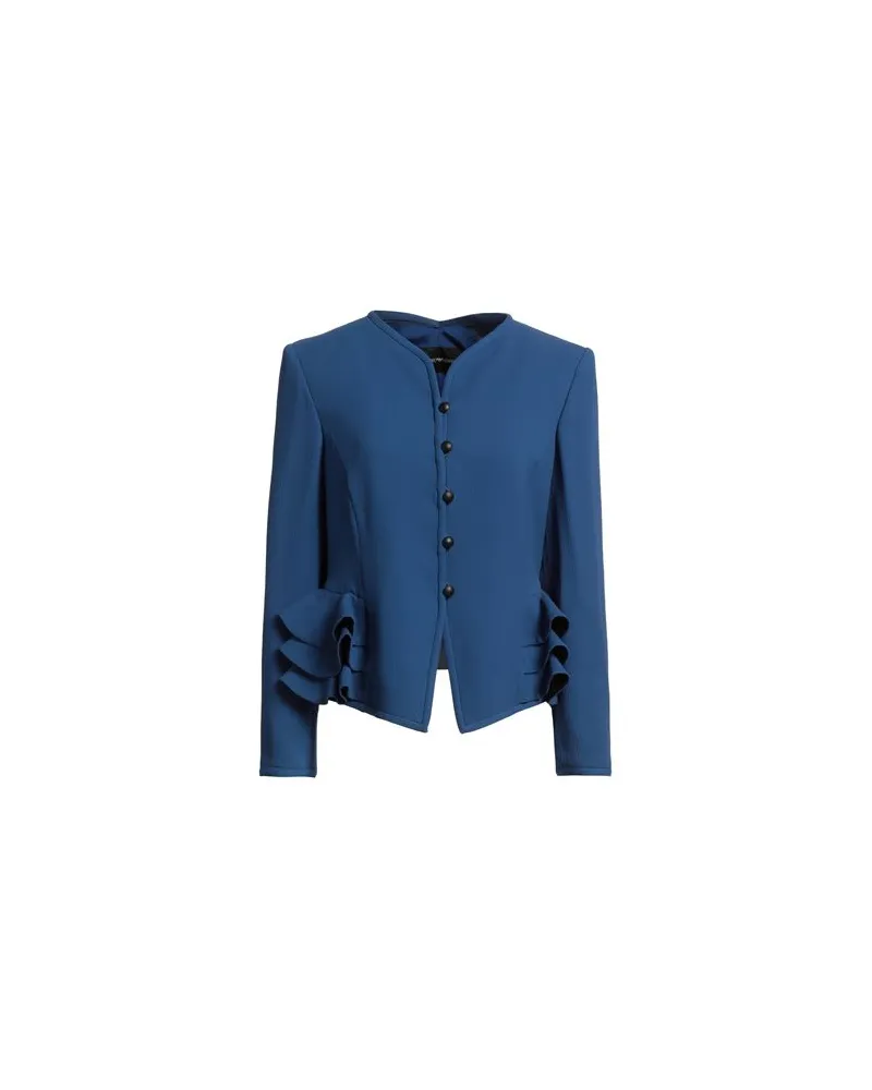 Emporio Armani ANZÜGE und CO-ORDS - Blazersauf YOOX.COM Blau