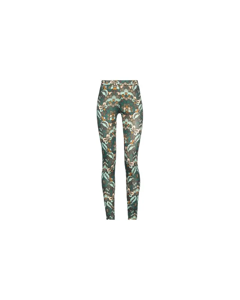 Pinko HOSEN & RÖCKE - Leggingsauf YOOX.COM Dunkelgrün