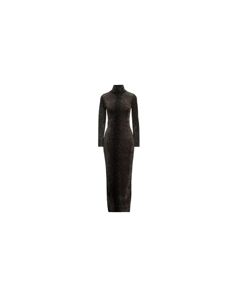 Alexander Wang KLEIDER - Maxi-Kleiderauf YOOX.COM Militärgrün