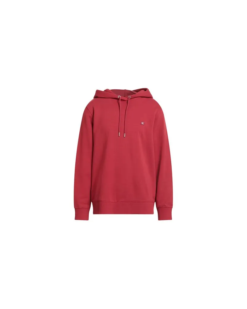 Calvin Klein TOPS - Sweatshirtsauf YOOX.COM Ziegelrot