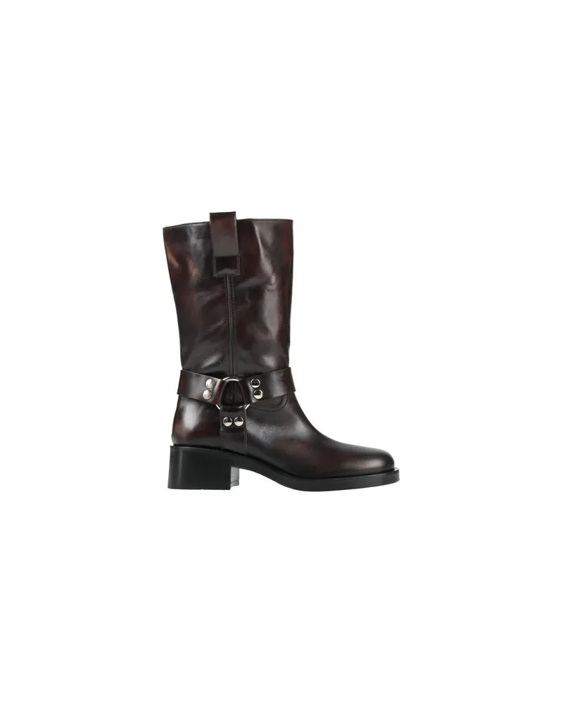 Strategia / JFK SCHUHE - Stiefelauf YOOX.COM Schokobraun
