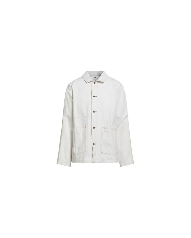 Nike JACKEN & MÄNTEL - Jacken, Mäntel & Trenchcoatsauf YOOX.COM Weiß